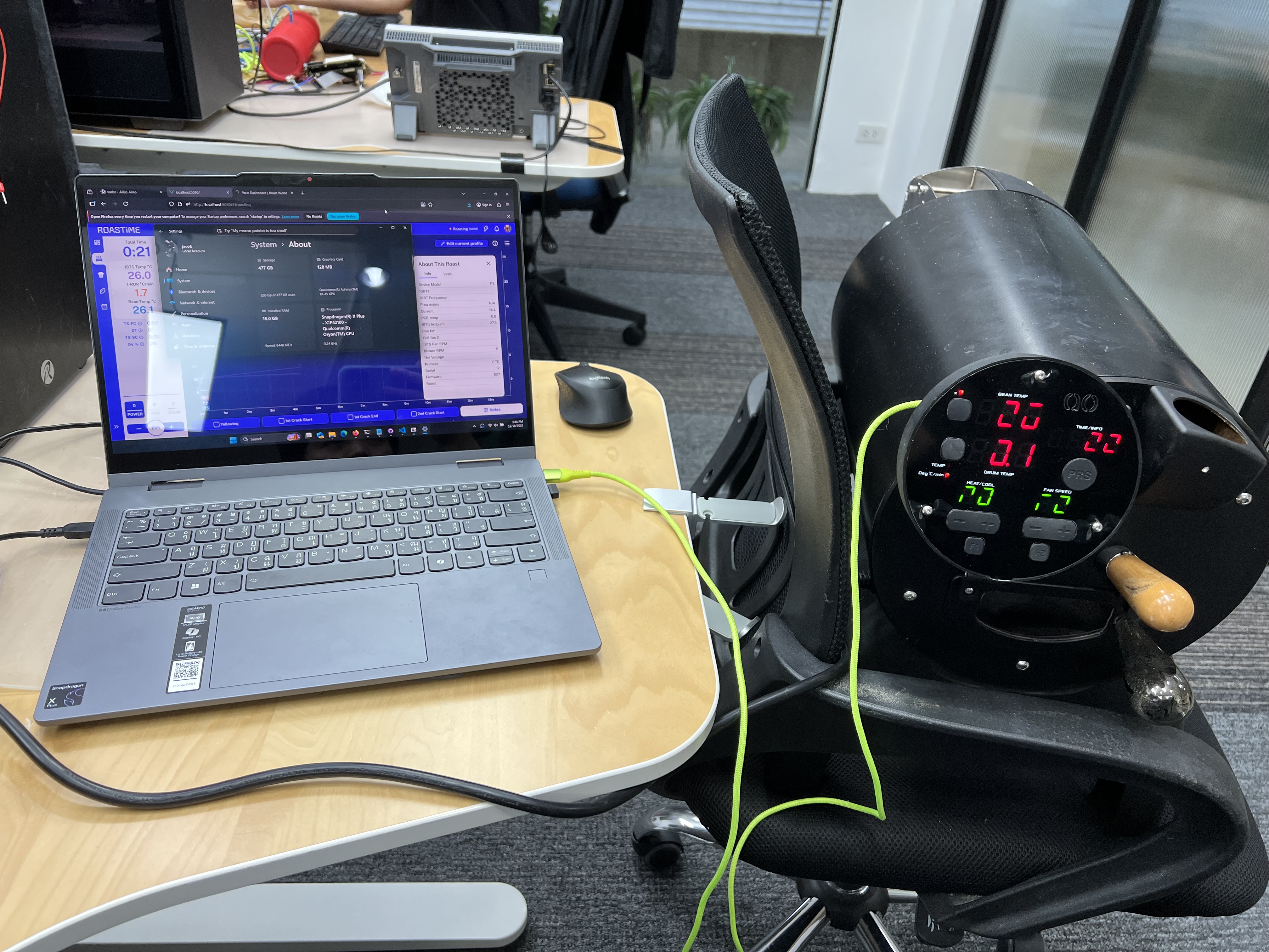 Gain R2 and R2 Pro data-driven coffee roaster to access the Aillio Eco system — 2