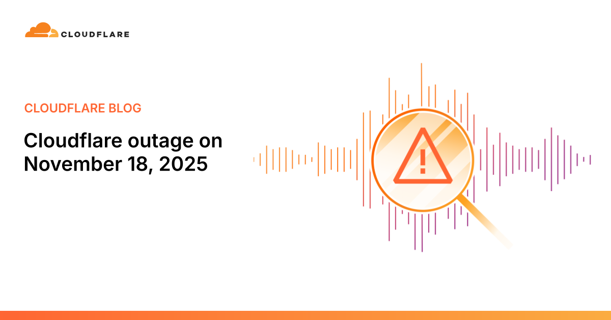 Urgent call from Cloudflare outage